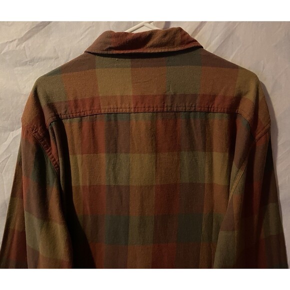 NWT QUICKSILVER Motherfly Flannel Multi Colr Button Down Plaid Shirt Shacket XXL - Picture 6 of 10